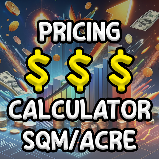 Pricing Calculator (Per SQM/Acre)